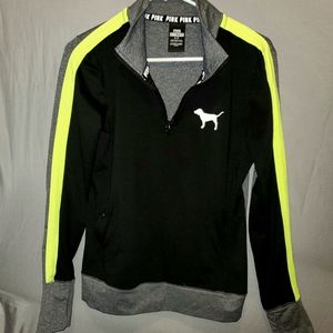 🖤Black,Grey,Neon Yellow PINK Half Zip Pullover 💛